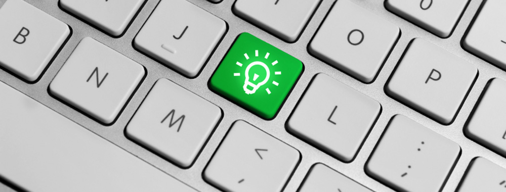 Big Idea Keyboard with lightbuld
