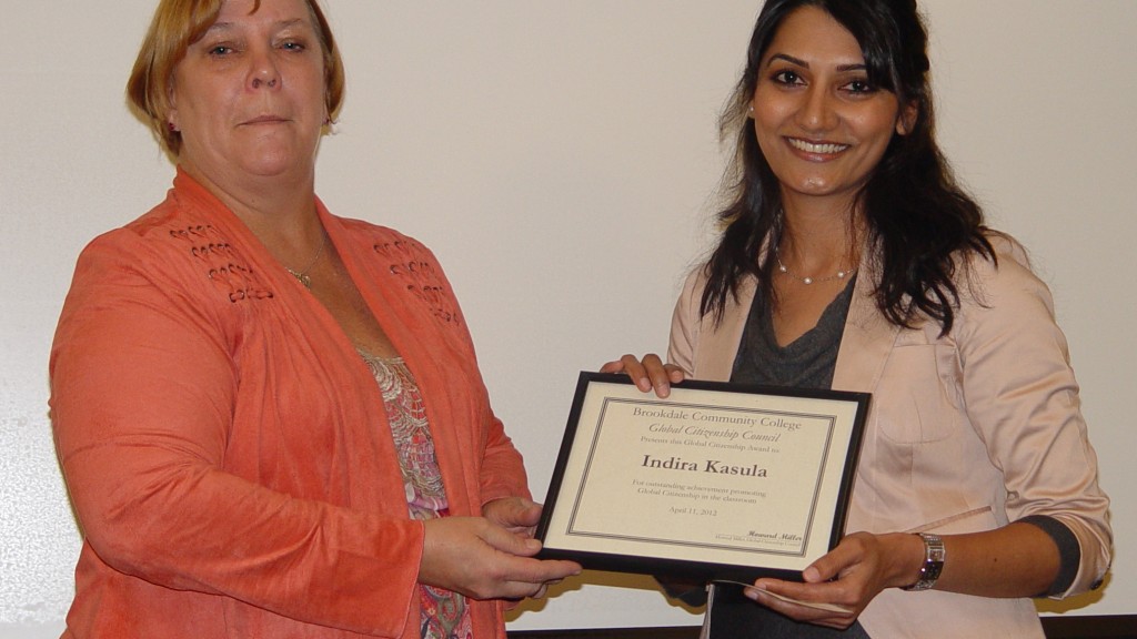 Award, Indira Kasula