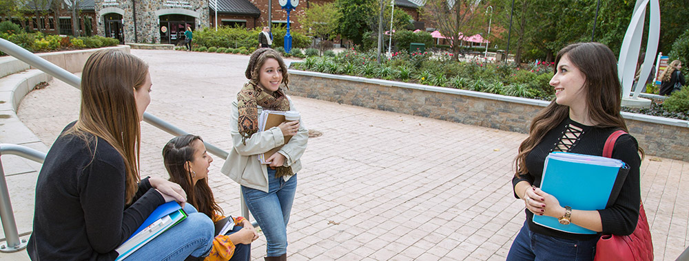 campuswalk_slider3-1000x380 a group of students chating on the way to class