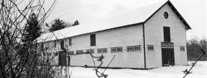 Original barn that is now the Center for the Visual Arts. 