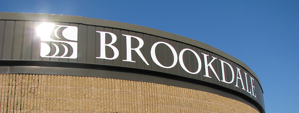 Our sign at Brookdale at Long Branch