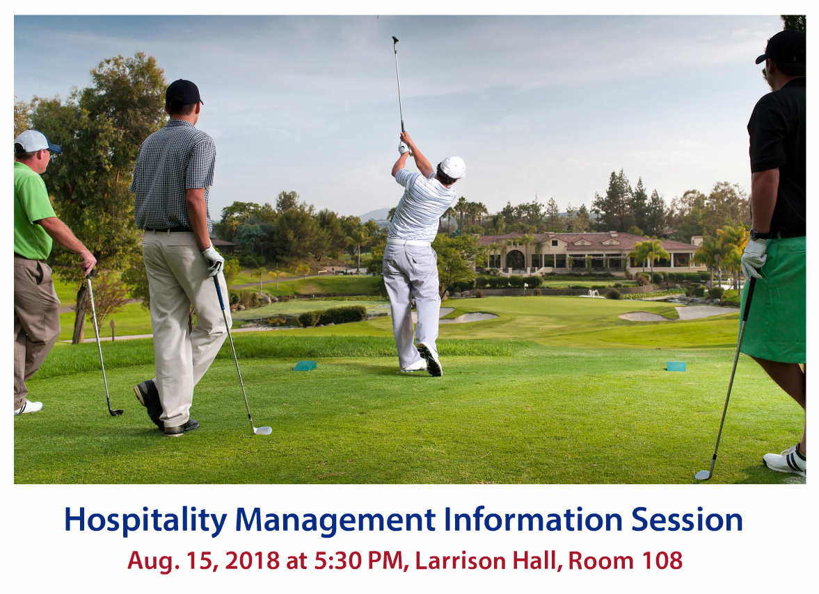 Hospitality Management Information Session
