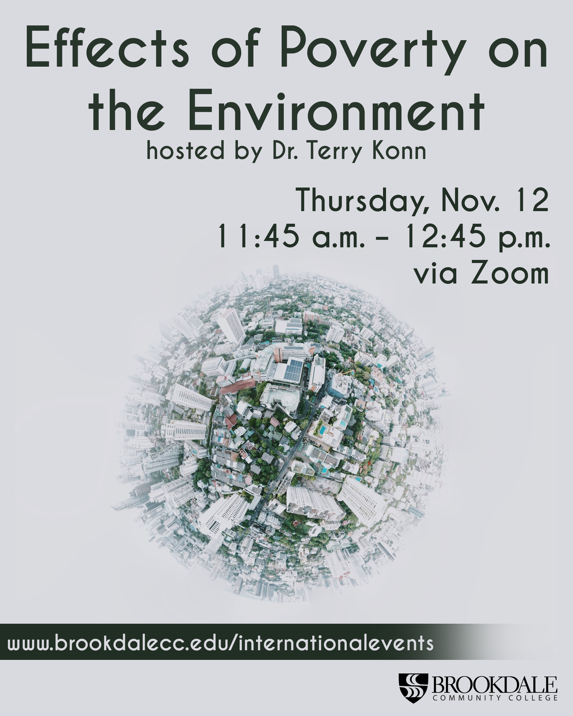 Flyer for the event.