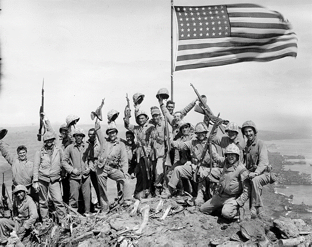 US Marines, Iwo Jima 1945