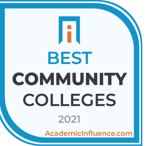 Best Community Colleges by AcademicInfluence.com logo