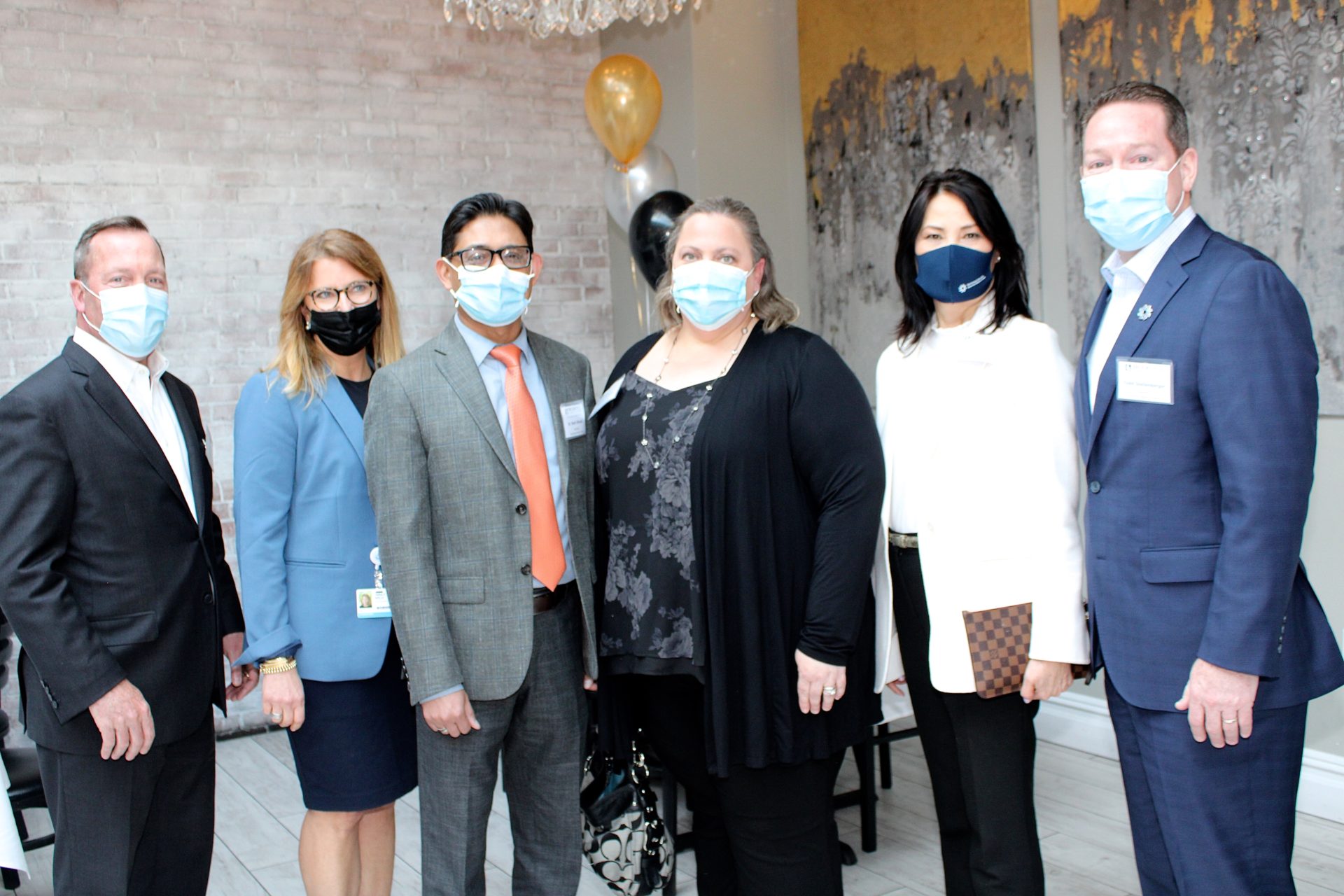 Six representatives from Riverview Medical Center