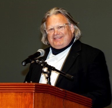 Chef David Burke speaks at Brookdale's Culinary Awards Ceremony