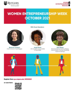 three women's photos and three women full body images for women entrepreneurship week
