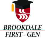 Brookdale shield with a graduation cap.