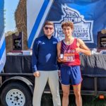 Cross Country athlete is awarded trophy at NJCAA National meet