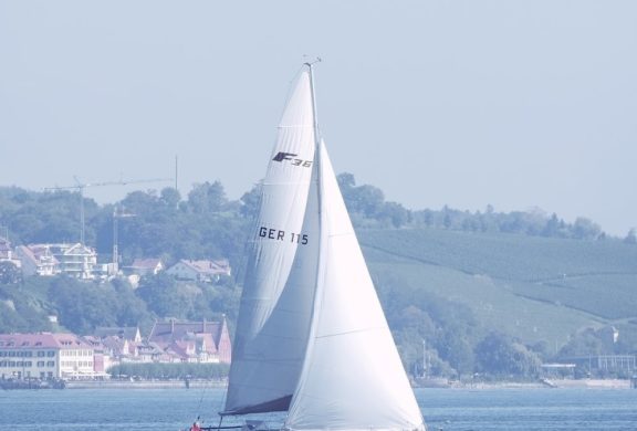 sailboat on the river