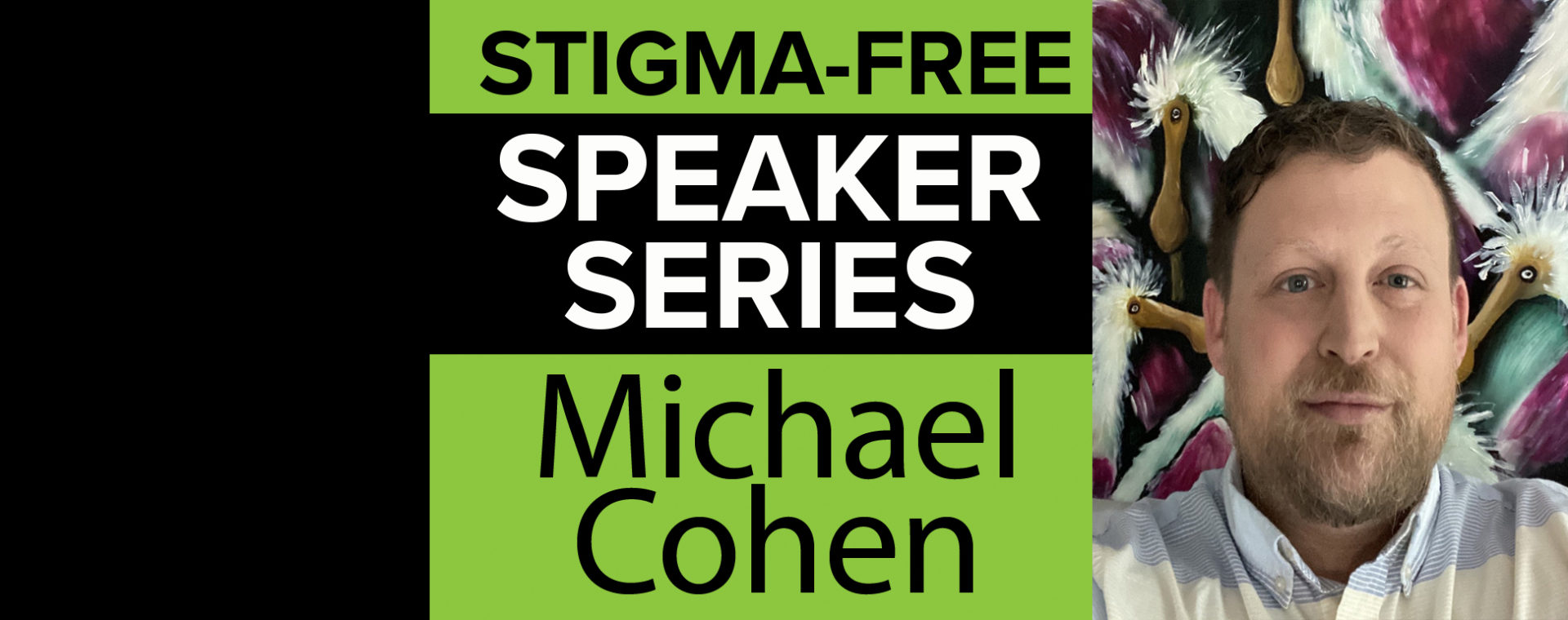 Picture of Dr. Michael Cohen for the event.