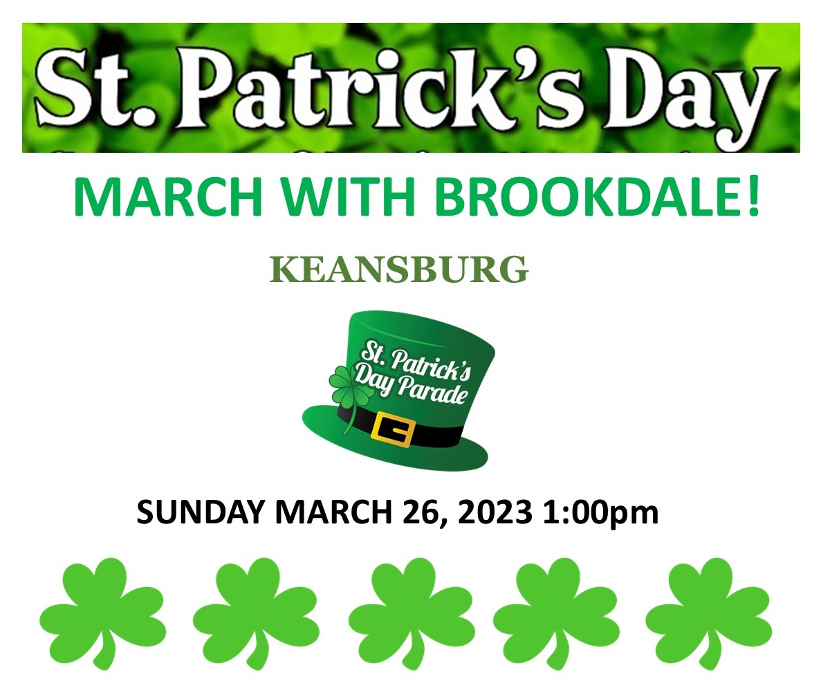 St Patrick's Day, March with Brookdale