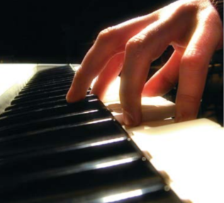 Fingers on the keyboard