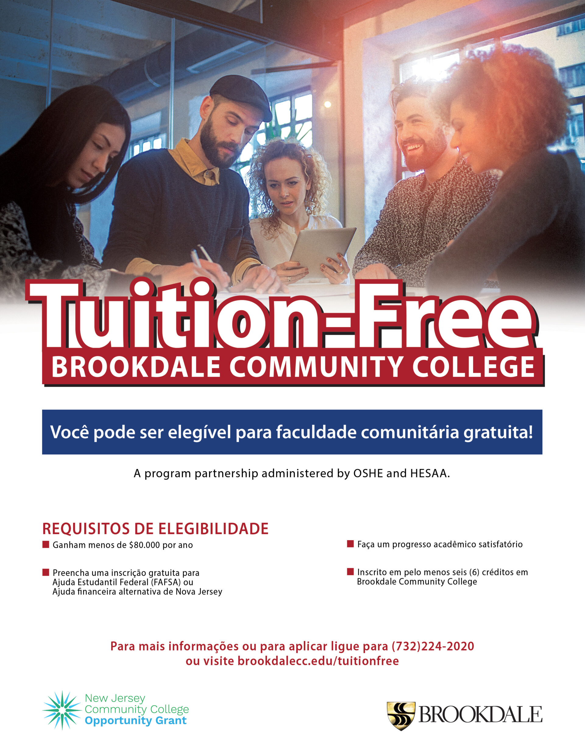 Tuition-Free Flyers - Brookdale Community College