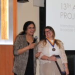 Morena Traditi with Dr. Rajkumari Wesley.