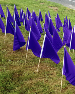 Purple flags