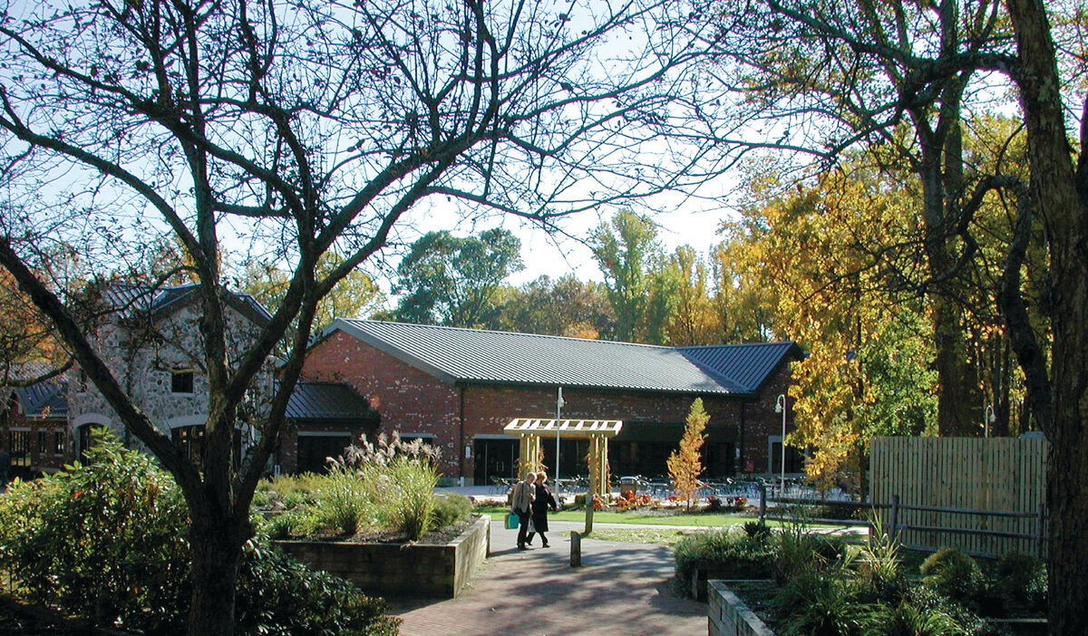Student Life Center and patio