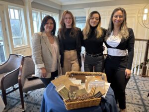 Runner up team of Interior Design students at Beacon Hill Country Club