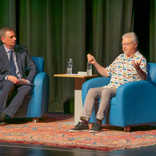 “Breaking In” with special guest Michael Uslan. The photos are provided compliments of New Jersey Film Academy and Andrei Jackamets Photography. 