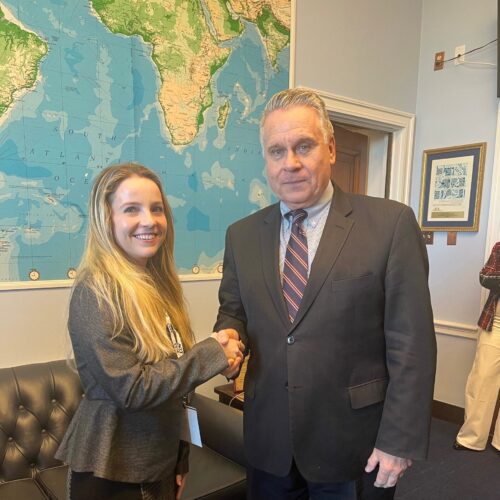 Brookdale Community College Alum Rebekah Fischoff and Chris Smith