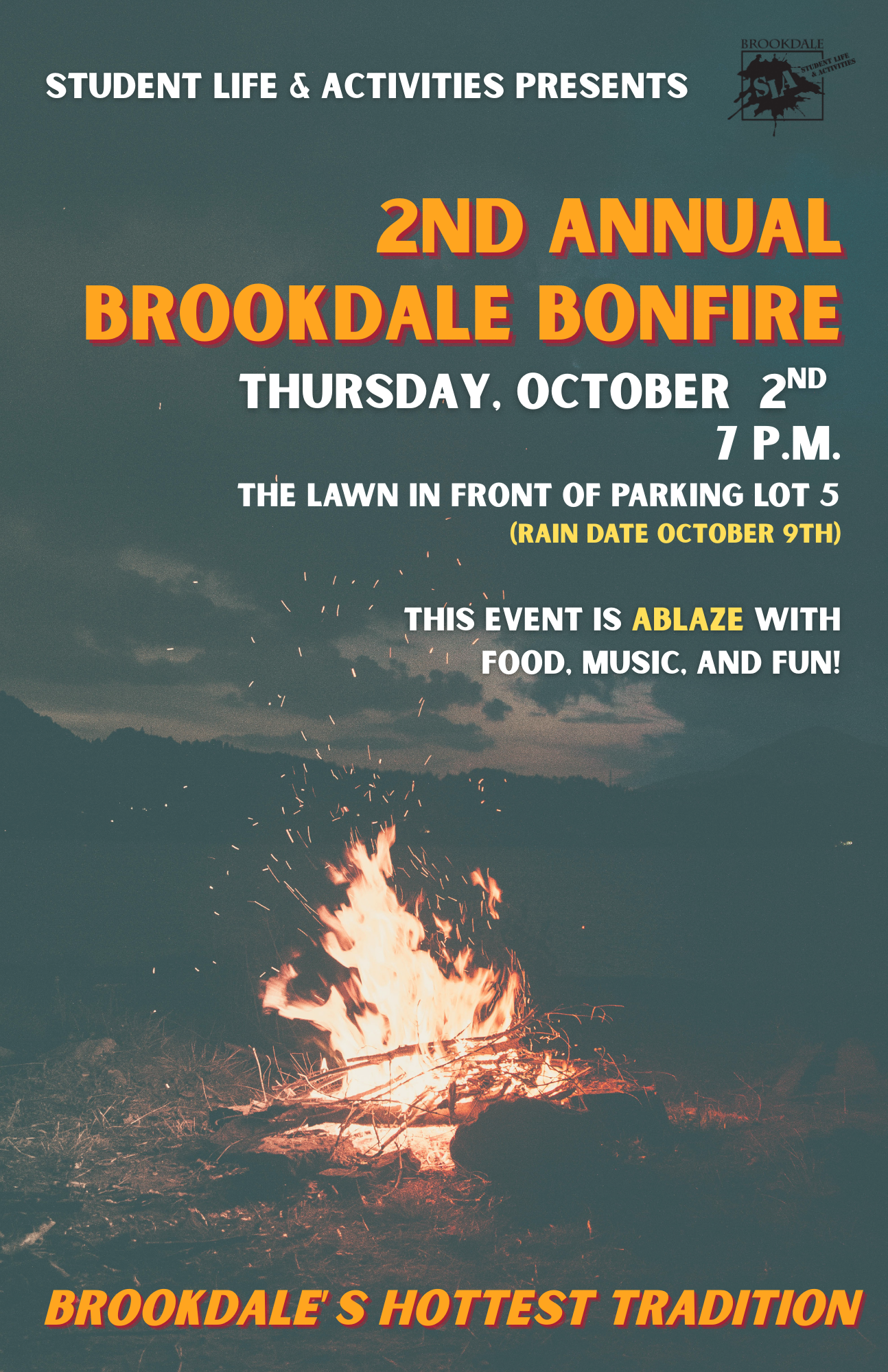 Fall 2025 Bonfire Photo