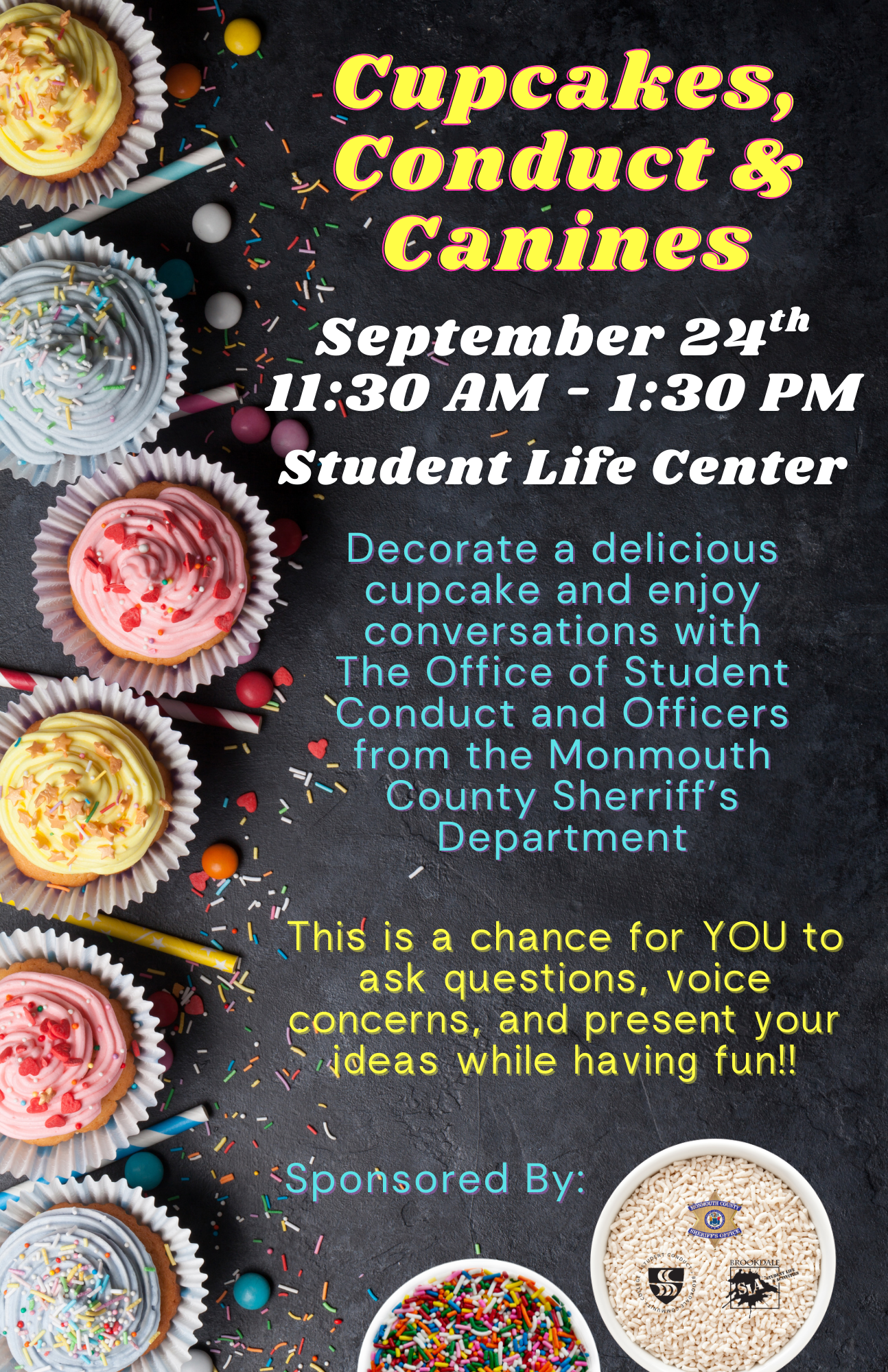 Cupcakes, Conduct, & Canines Photo