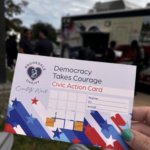Democracy Takes Courage card