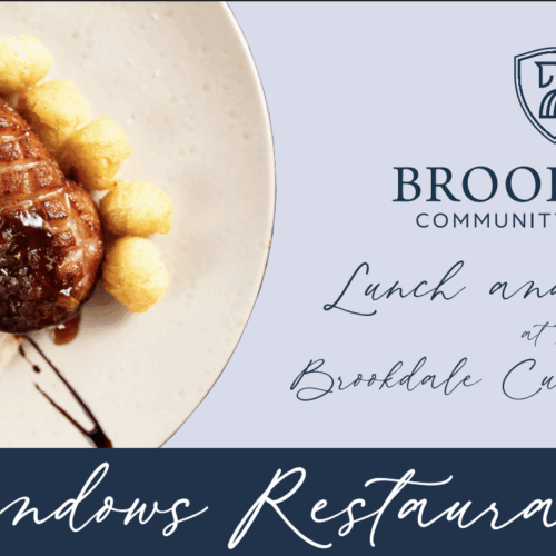 Culinary Lunch and Dinner available
