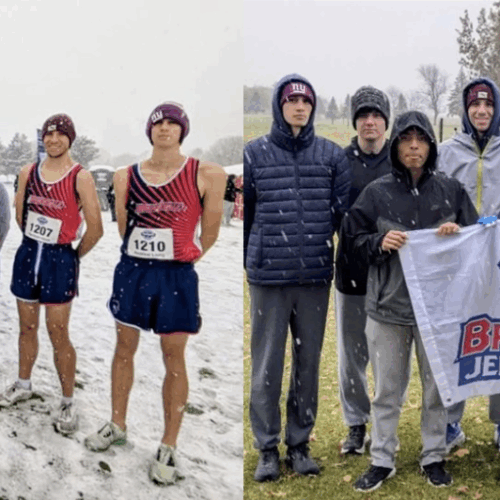 Brookdale Community College Cross Country Teams at National Tournament