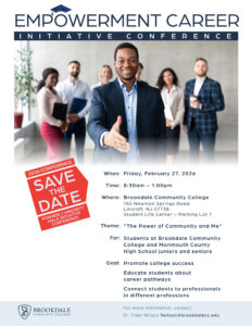 Empowerment Career Initiative Conference Flyer describing the event with people on the flyer. 