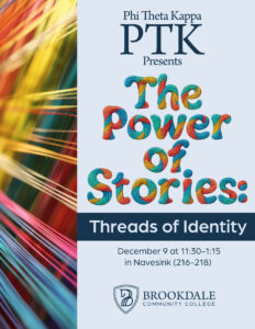The Power of Stories: Thread of Identity Flyer.