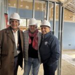 Parker Family Health Center Dental Clinic hard hat event at Brookdale Community College