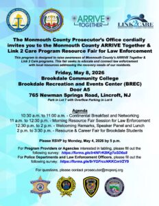 Resource Fair for Law Enforcement event flyer describing the event.