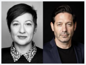 Angela Matuski and Adam Nelson