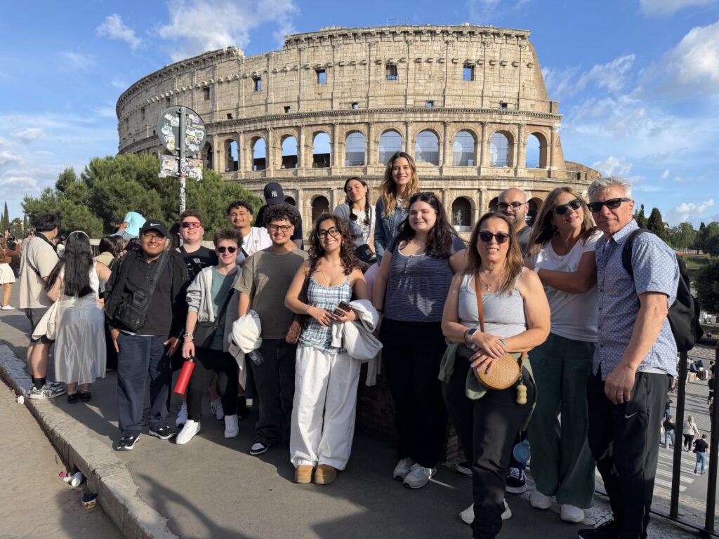 Brookdale Community College Study Abroad program to the Collieum