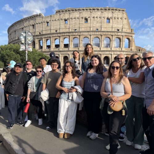 Brookdale Community College Study Abroad program to the Collieum