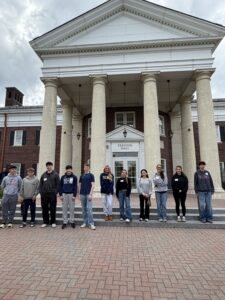 Brookdale students studying and living  at TCNJ