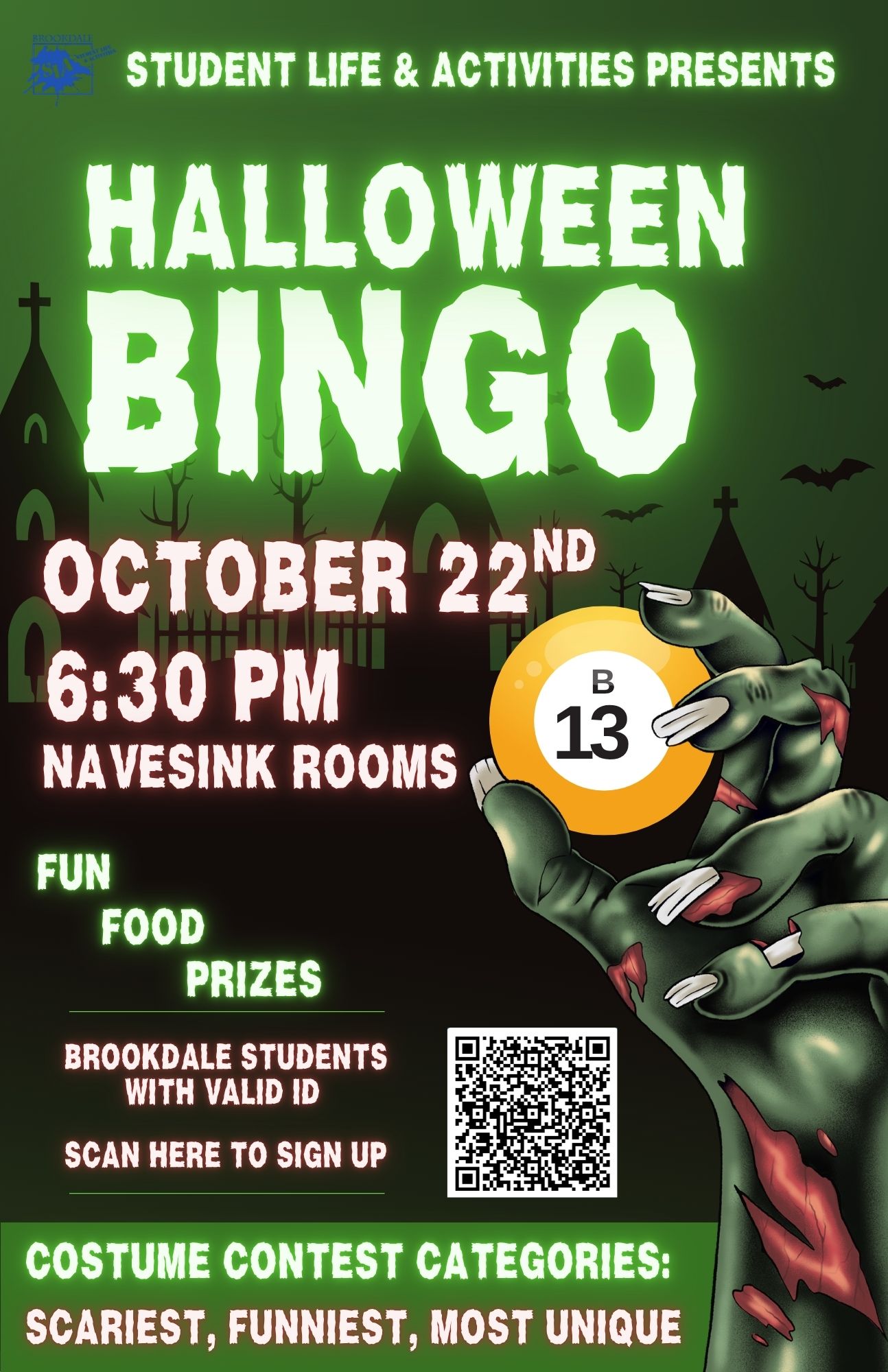 Halloween Bingo FA26