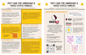 Post-Care Guide Flyer