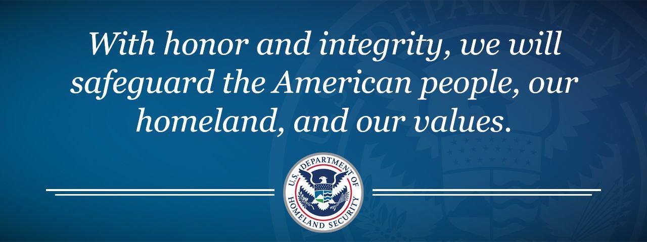 homeland security mission statement