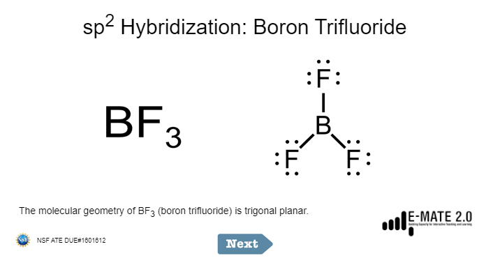Hybridization- Boron Trifluoride